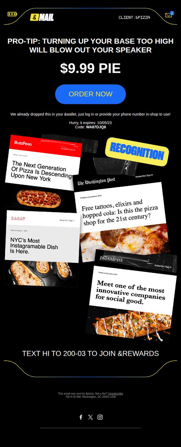 10. &pizza: &pizza: Pro-tip: Turning up your base too high will blow out your Speaker
