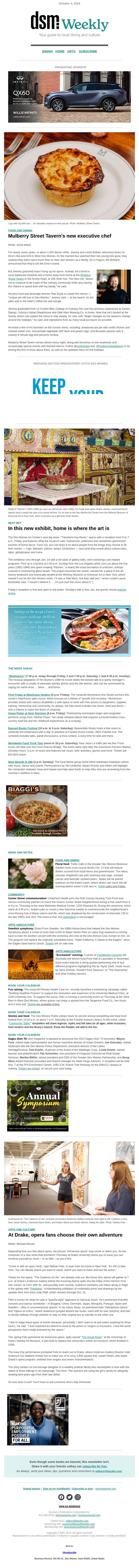 9. dsmWeekly: October 4, 2023
