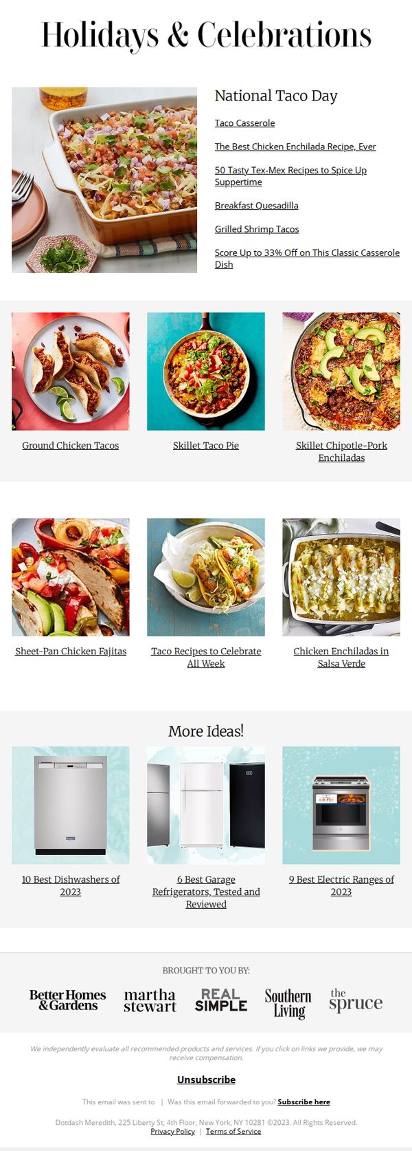 7. TACO CASSEROLE