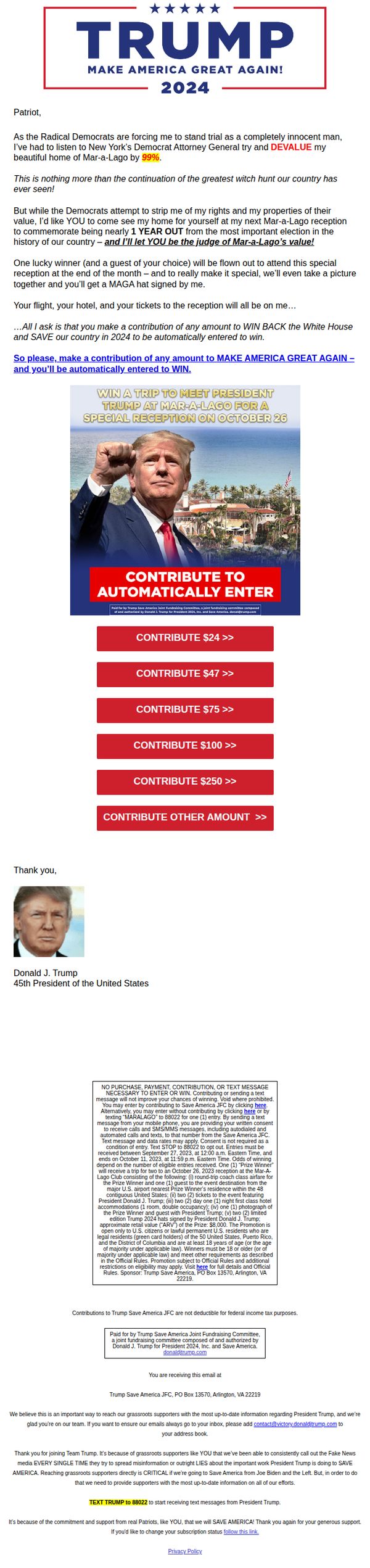 Donald J. Trump