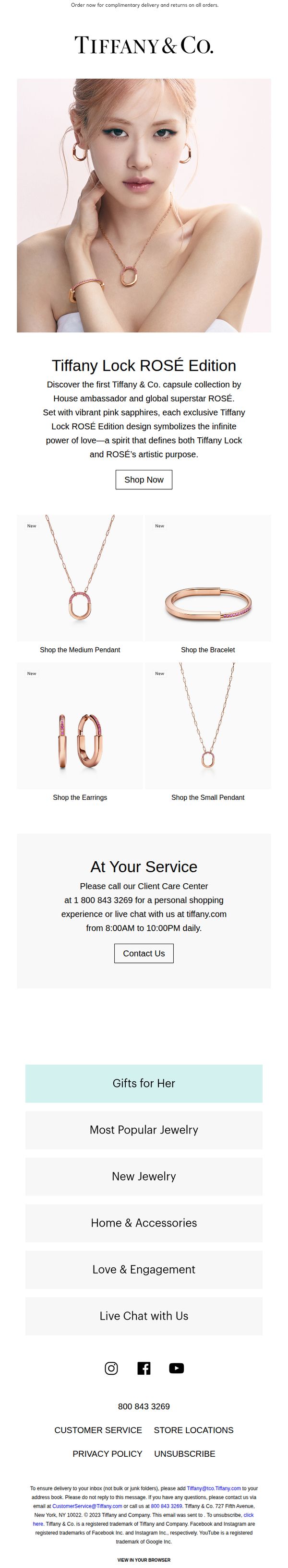 10. It’s Here: Tiffany Lock ROSÉ Edition