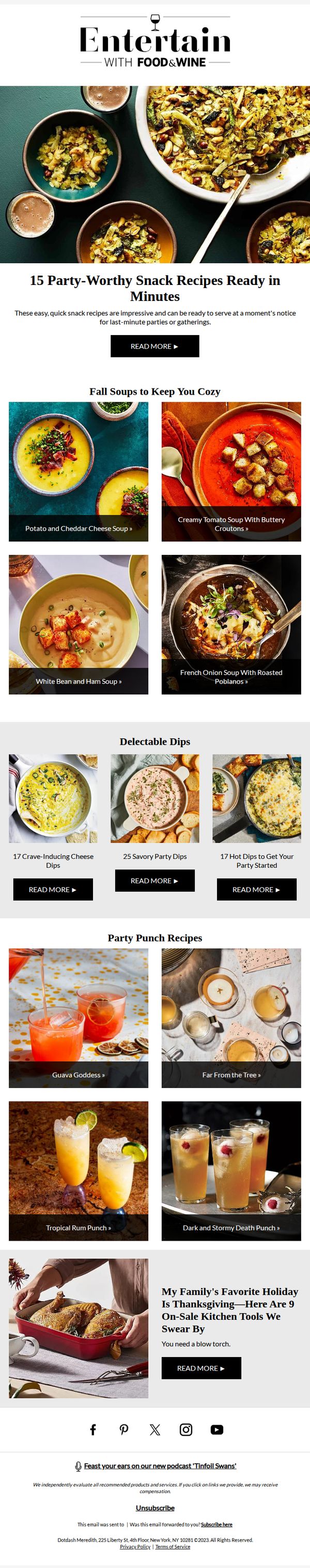 9. 15 Party-Worthy Snack Recipes Ready in Minutes