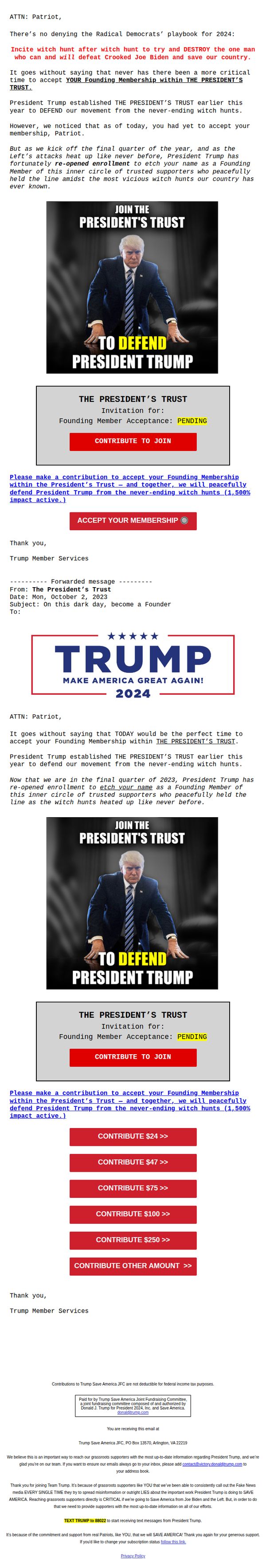 Donald J. Trump