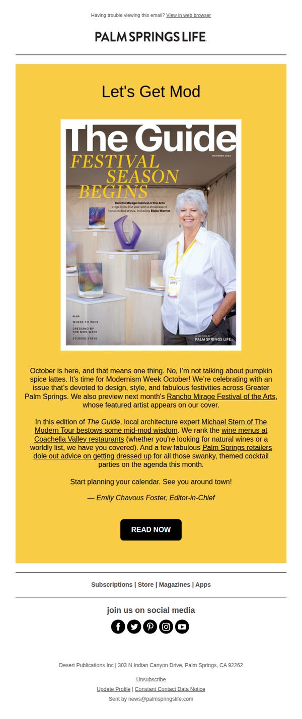 8. Sneak Peek: The October Issue of The Guide!