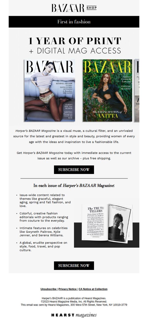 8. The Culture of Fashion, Delivered to Your Mailbox