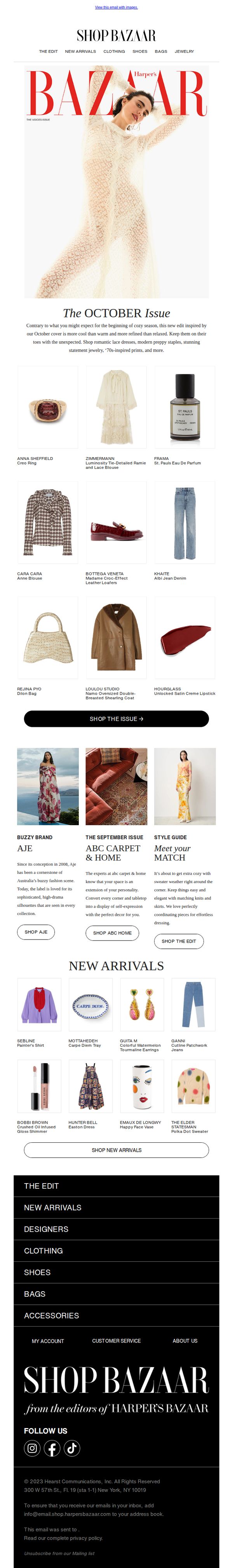 7.  Shop The October Issue’s Most Coveted!