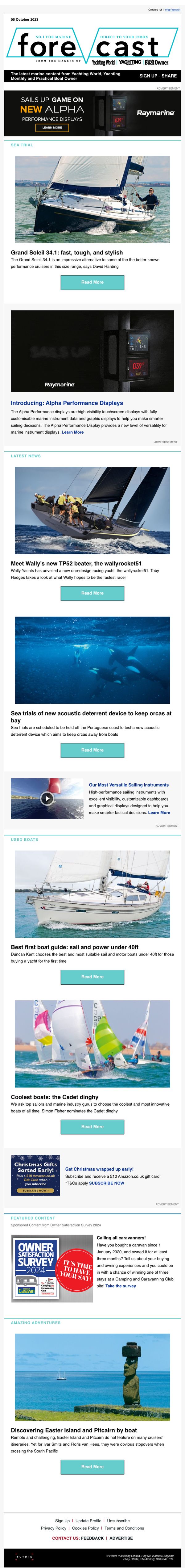 8. Practical Boat Owner : Wally's new TP52 beater, Grand Soleil 34.1 on test, Orca deterrent device to be tested