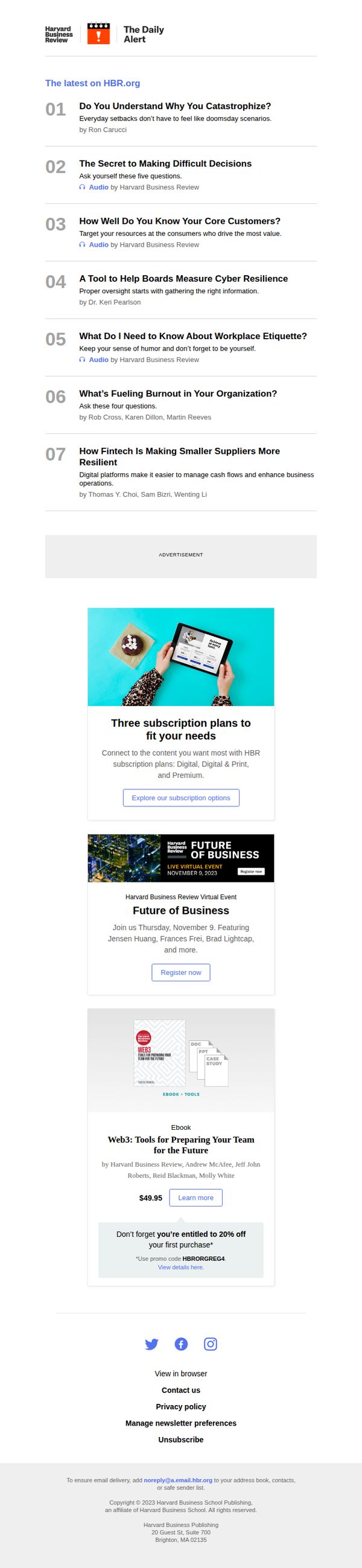 Harvard Business Review