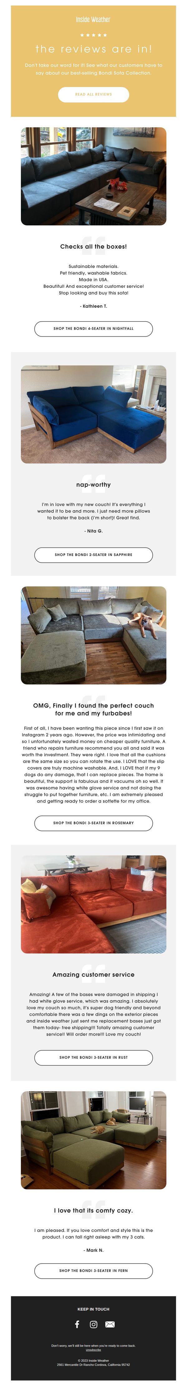 7. 💬 The sofa everyone's talking about