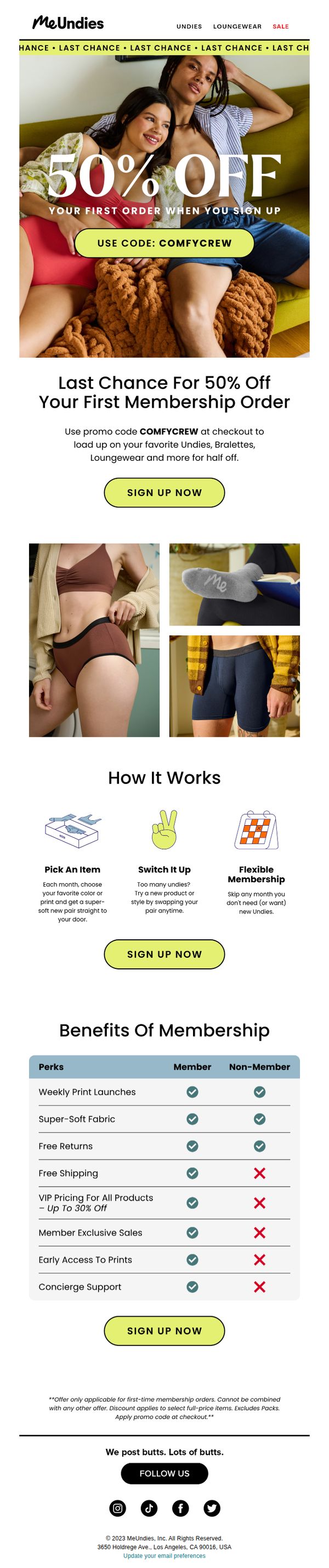 MeUndies