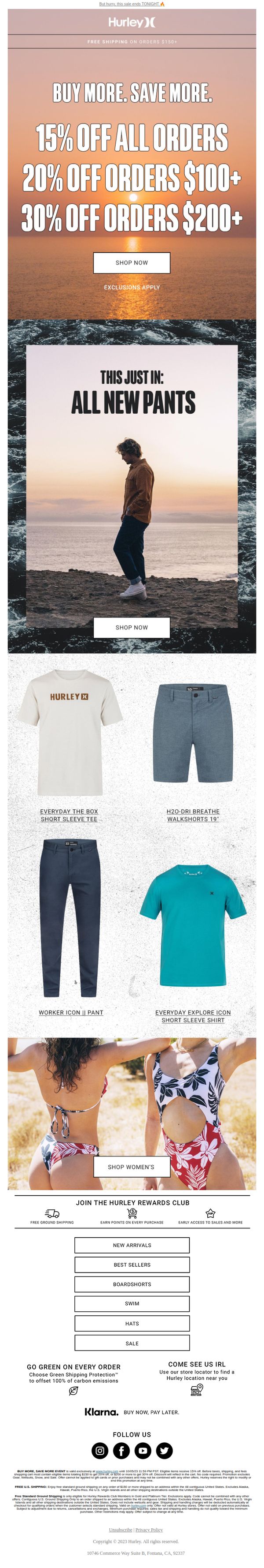 6. LAST DAY: Get up to 30% off when you buy more, save more