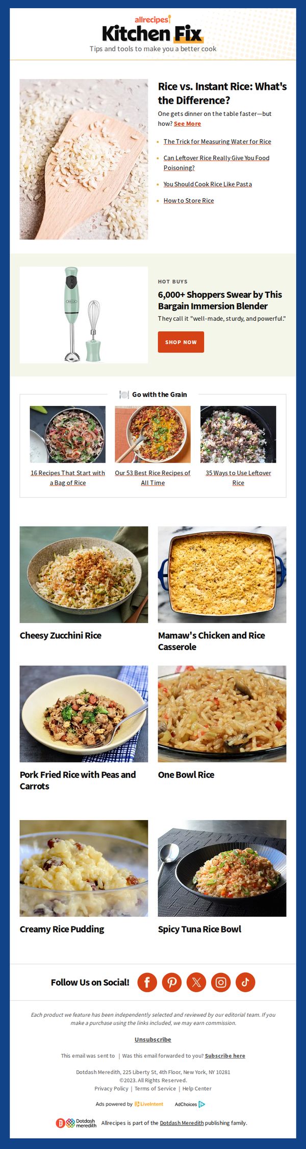 8. Rice vs. Instant Rice: What's the Difference?